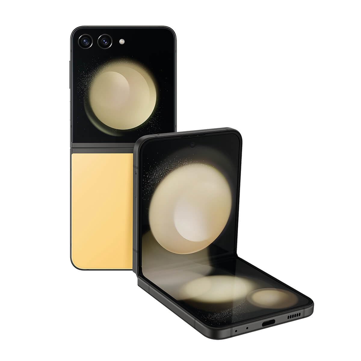 箱付き美品 GALAXY ZFlip5 イエロー 512G Samsung Galaxy Z Flip5 5G Dual SIM, 512GB Storage + 8GB RAM, 6.7